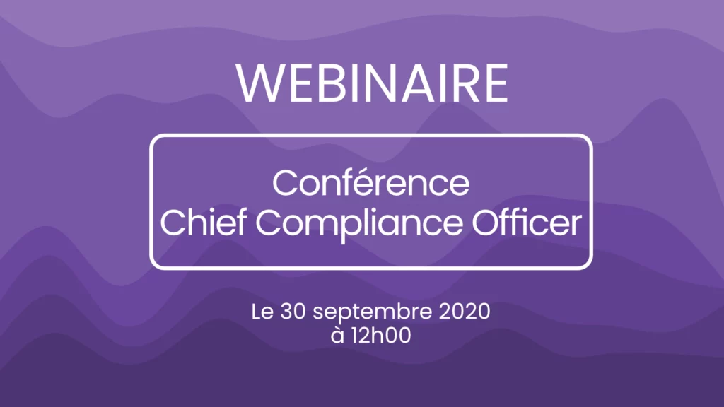 Conférence Chief Compliance Officer